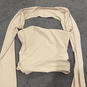 Beige long sleeve